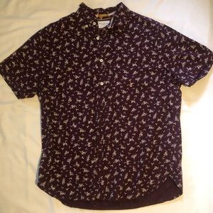 Red button up new never worn